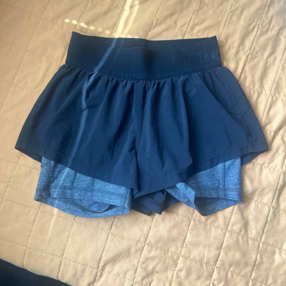Lululemon high Rise Training shorts